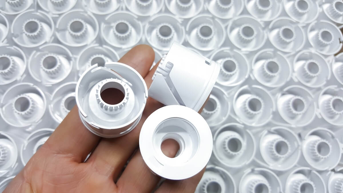 molds that were created through injection molding after troubleshooting
